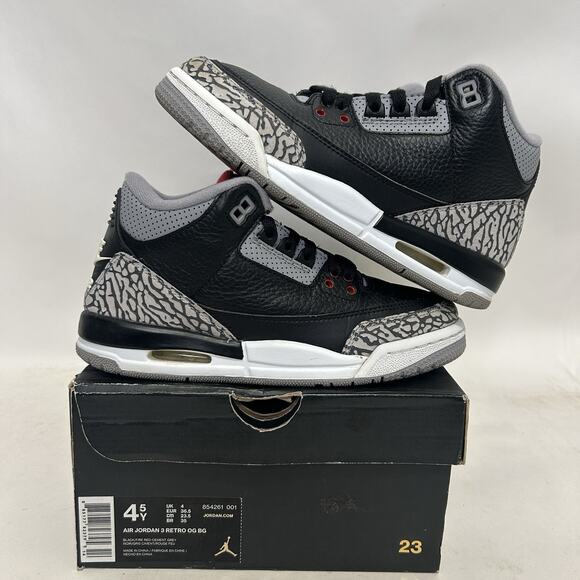 Nike Air Jordan Retro 3 BG “Black Cement” 2018